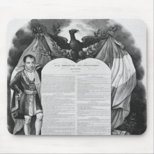 Zusätzliche Tat vom 22. April 1815 Mousepad