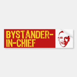 Zuschauer-in-Leiter Autoaufkleber