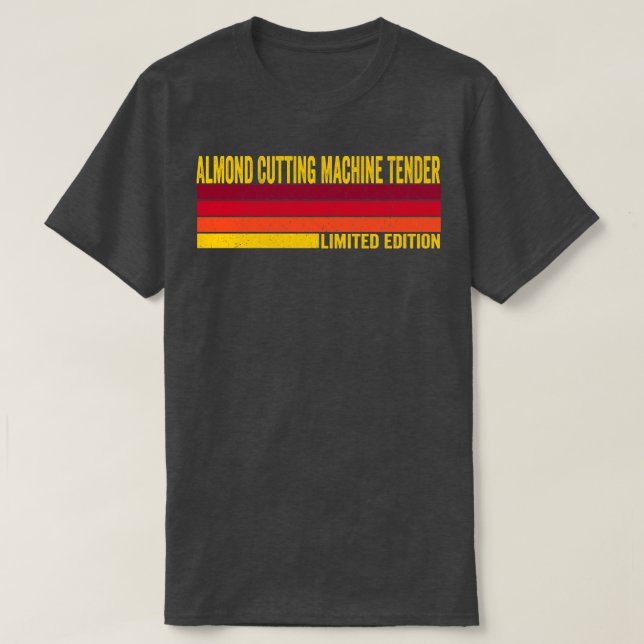 Zuschlagmaschine für Mandeln T-Shirt (Design vorne)