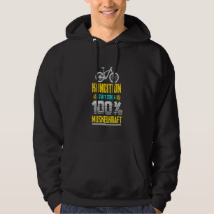 Zustand anstelle von Strom und E-Bike-Wahl Hoodie
