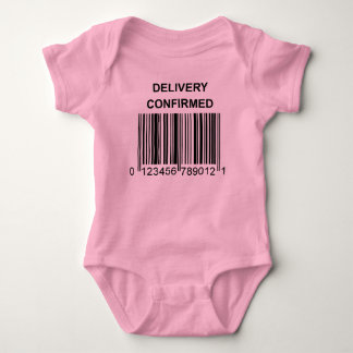 Zustellung bestätigt Strampler-Girl Baby Strampler