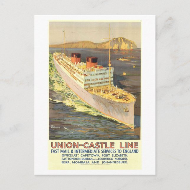 Zustellung von Postsendungen für Vintage Gewerksch Postkarte (Vorderseite)