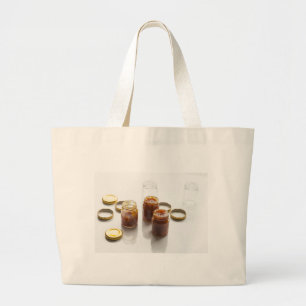 Zutaten und Zubereitung von Zwiebel-Ananas-Chutney Jumbo Stoffbeutel