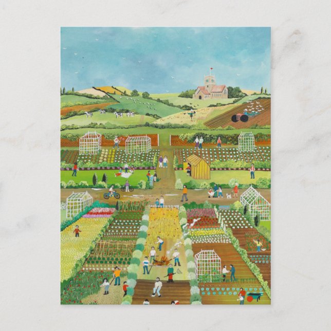 Zuteilungen Postkarte (Vorderseite)