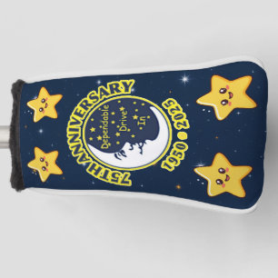 Zuverlässiger Drive-In 75. Jubiläums-Puttercover Golf Headcover
