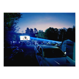 Zuverlässiger Drive In 75. Jubiläumsdruck Fotodruck