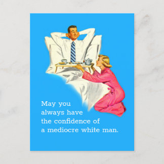 Zuversichtliche Postkarte - Vertikal