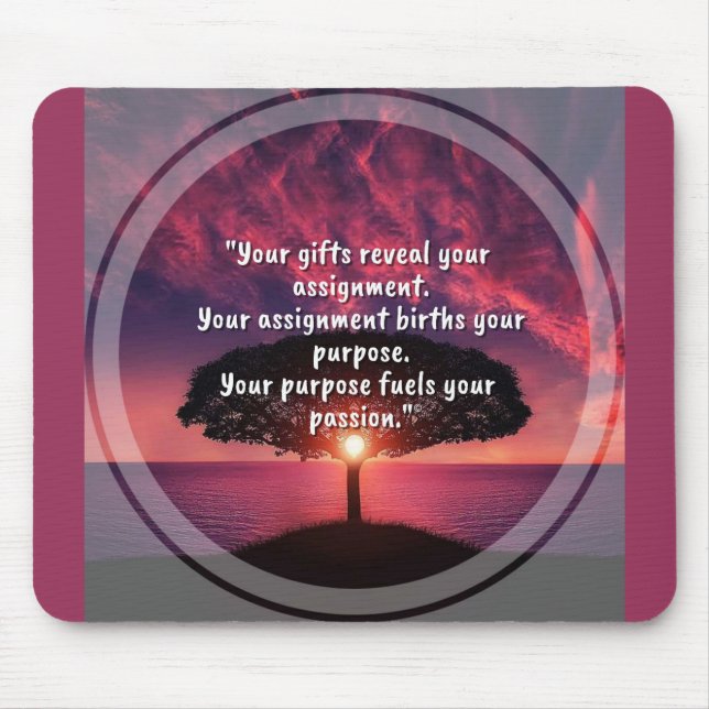 "Zuweisung" Mausklick Mousepad (Vorne)