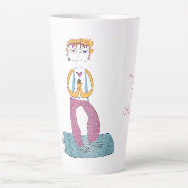 "Zuzu" - Glückliche Soule Inspirierte Andere zur T Milchtasse (Vorderseite)
