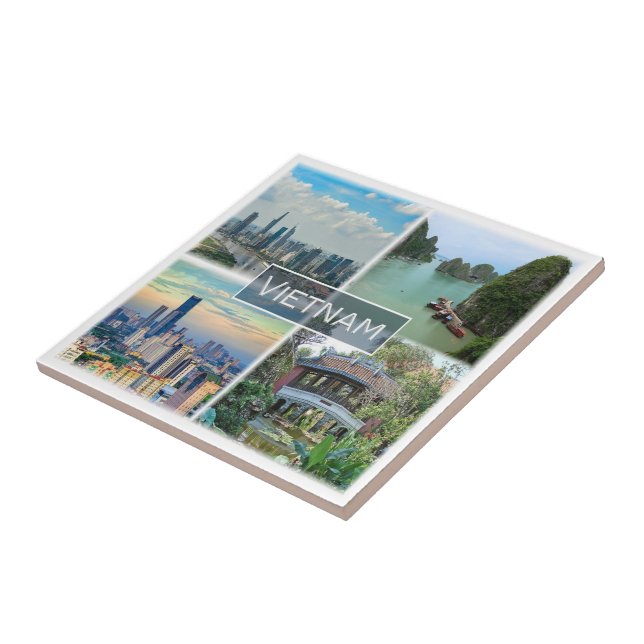 zVN012 VIETNAM, Mosaik, Asien, Fliese (Seite)