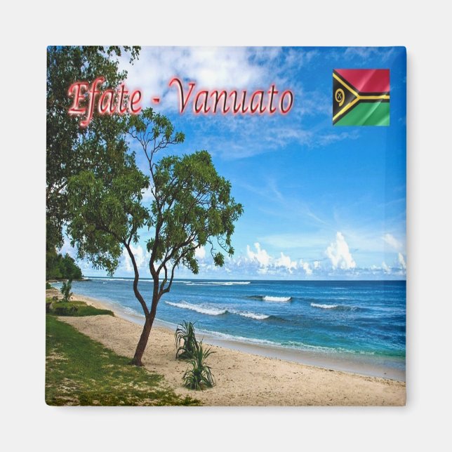 zVU005 EFATE, ERATAP - Vanuatu, Ozeanien, Kühlschr Magnet (Vorne)