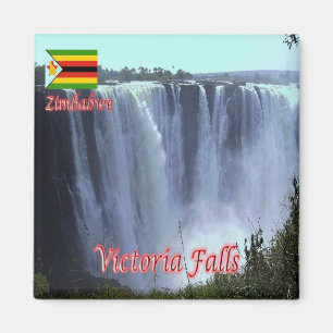 ZW - Simbabwe - Victoria Falls Magnet