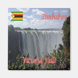 ZW - Simbabwe - Victoria Falls Magnet