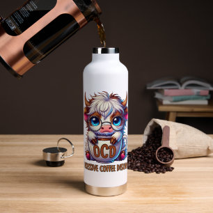 Zwanghafte Kaffeestörung Trinkflasche