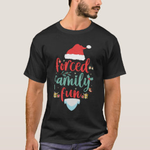 Zwangs Familienspass Funny Christmas Matching Gesc T-Shirt