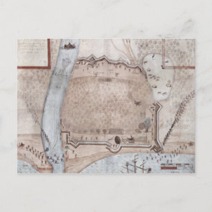 Zwangscampingplatz, Puerto Rico Postkarte