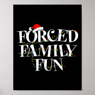 Zwangspass für die Familie - Weihnachtsgeschenk fü Poster