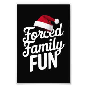 Zwangspass für Familien Party Wiedersehen Sarcasti Fotodruck