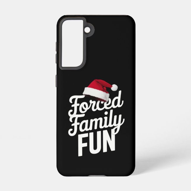 Zwangspass für Familien Party Wiedersehen Sarcasti Samsung Galaxy Hülle (Rückseite)