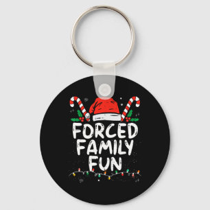 Zwangspass für Familien Sarcastic Weihnachten Funn Schlüsselanhänger