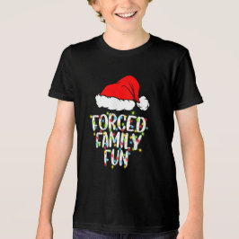 Zwangspass für Familien Sarcastic Weihnachten Funn Tri-Blend Shirt