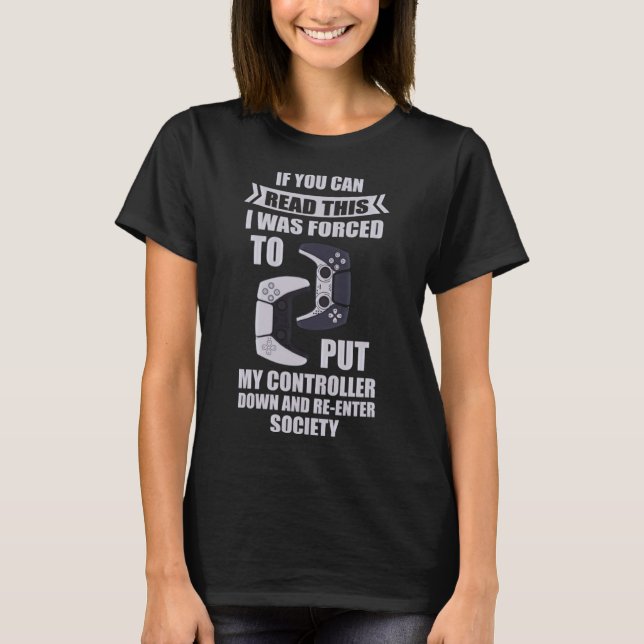 Zwangsweise Einstellung des Controllers und Wieder T-Shirt (Vorderseite)