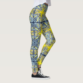 Zwanzig-Punkte-Sterne Leggings