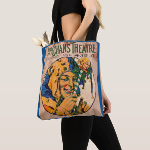 Zwanzigerjahre Cohans Theater playbill Abdeckung Tasche