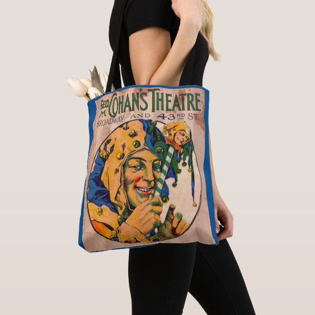 Zwanzigerjahre Cohans Theater playbill Abdeckung Tasche (Von Nahem)