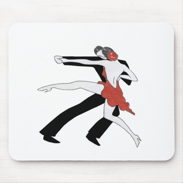 Zwanzigerjahre Tango Mousepad (Vorne)