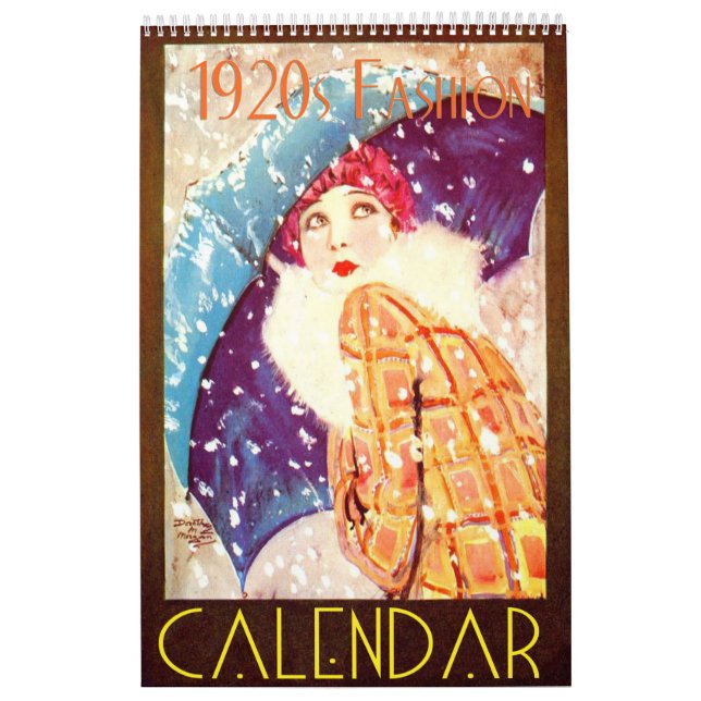 Zwanzigerjahre Wandkalender 2016 (Titelbild)
