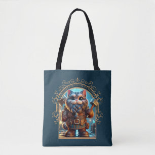 Zwarf Feline Fantasy Adventure Tasche