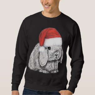 Zwarf Lop erblickte ein sonniges Kaninchen in Sant Sweatshirt