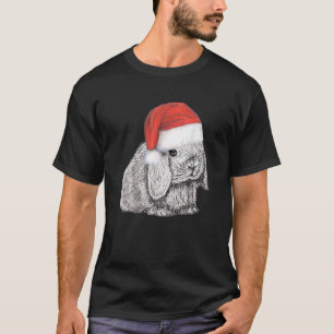 Zwarf Lop erblickte ein sonniges Kaninchen in Sant T-Shirt