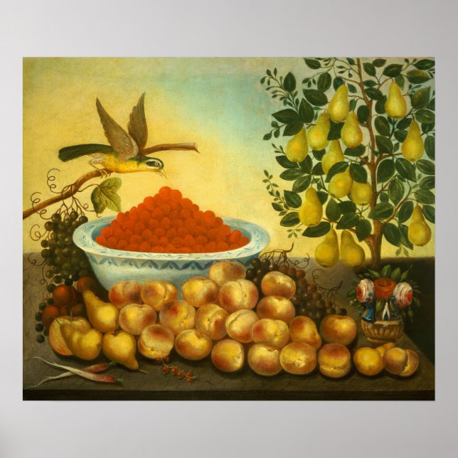 Zwarf Pear Tree - Charles Bond Fine Art Poster (Vorne)