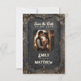 Zwarven Splendor Fantasy Wedding Save The Date