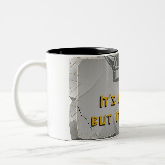 Zwarven Stout Zweifarbige Tasse (Links)