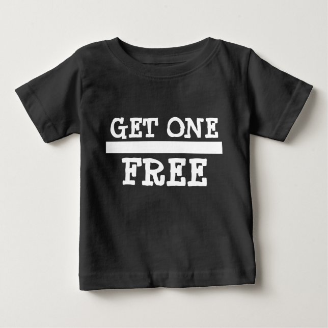 ZWEI 2 Kaufen eins erhalten eine gratis Baby T-shirt (Vorderseite)