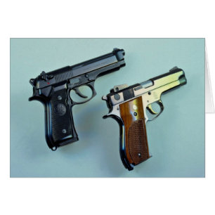 Zwei .45-Kaliber-automatische Gewehre für Waffenl