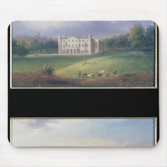 Zwei Ansichten von Apley Priory Mousepad (Vorne)