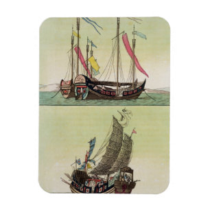 Zwei Arten chinesischer Kram, Illustration von 'Le Magnet