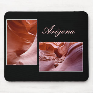 zwei Aufnahmen aus dem Canyon von Antelope Mousepad