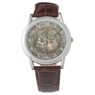 Zwei Augenuhren Armbanduhr