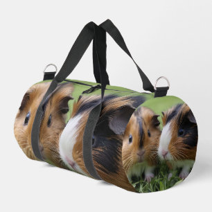 Zwei Baby-Schildpatt-Meerschweinchen, Duffle Bag