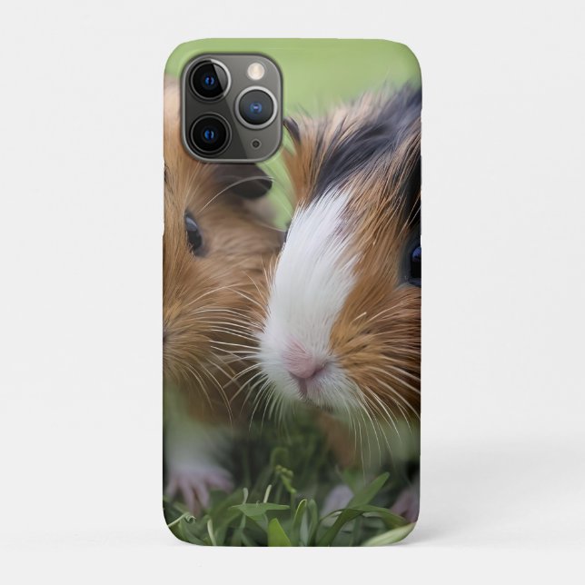 Zwei Baby Tortoiseshell Guinea Schweine, Case-Mate iPhone Hülle (Rückseite)