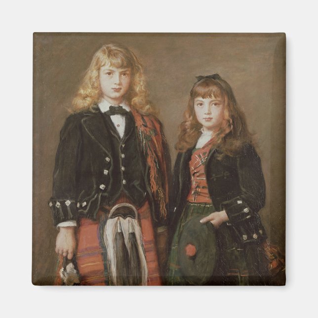 Zwei Bairns Magnet (Vorne)