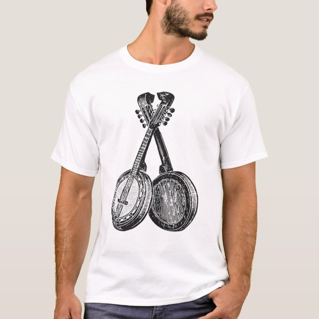 Zwei Banjos T-Shirt (Vorderseite)