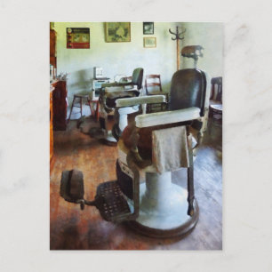 Zwei Barberstühle Postkarte