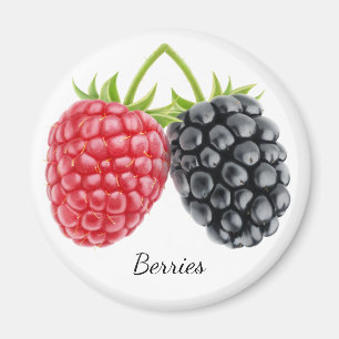 Zwei Beeren Magnet