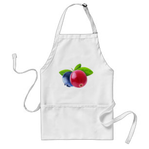 Zwei Beeren Schürze